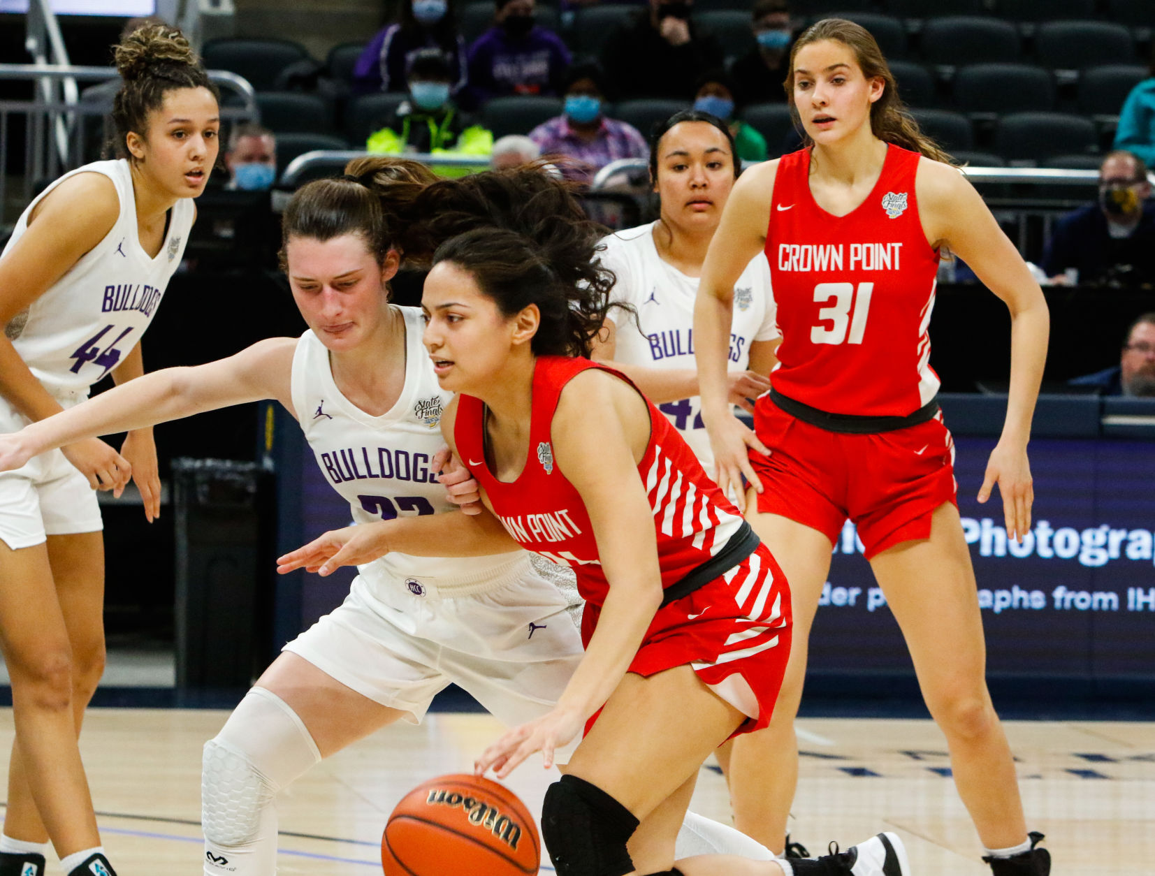 Gallery: 4A girls basketball state final - Crown Point vs. Brownsburg